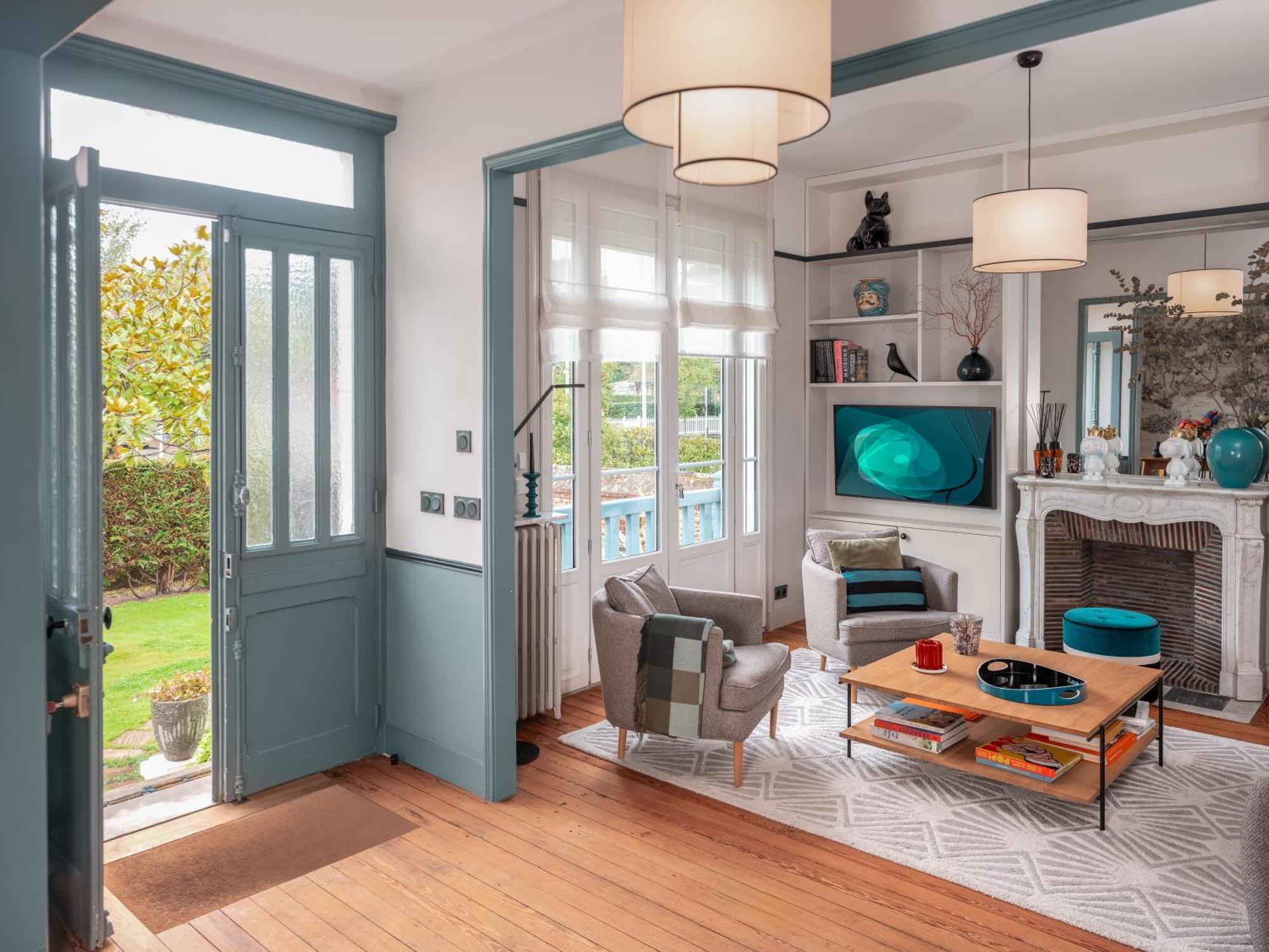 Villa Berry Centre Deauville - Chic & Stylee - Magnifique Jardin Buitenkant foto